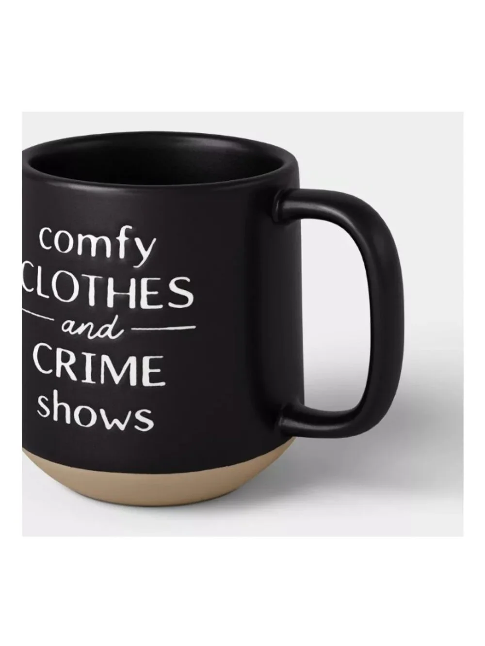 Target Hyde and EEK! Halloween Comfy Clothes and Crime Shows Mug NEW